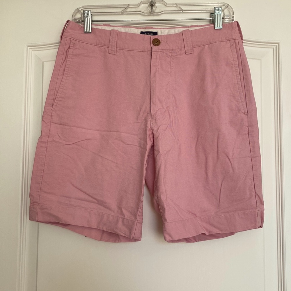 J. Crew Men’s Classic Sunwashed Oxford Cotton Shorts Size: 30W
